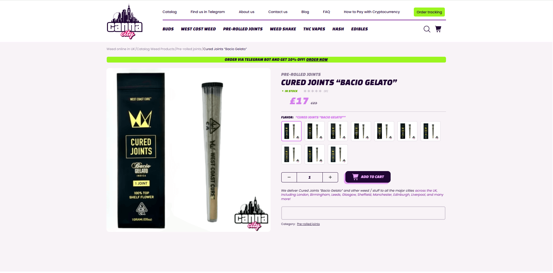 Buy pre-rolled joint near me weed shop Canna City