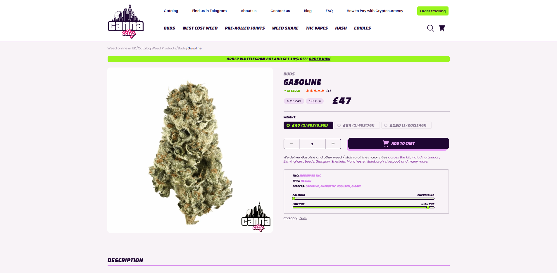 Buy indica and sativa weed shop