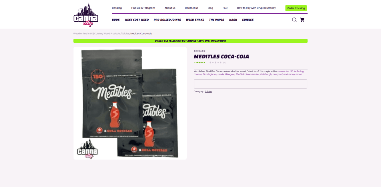 Buy Weed Gummies online at best weed shop Canna City