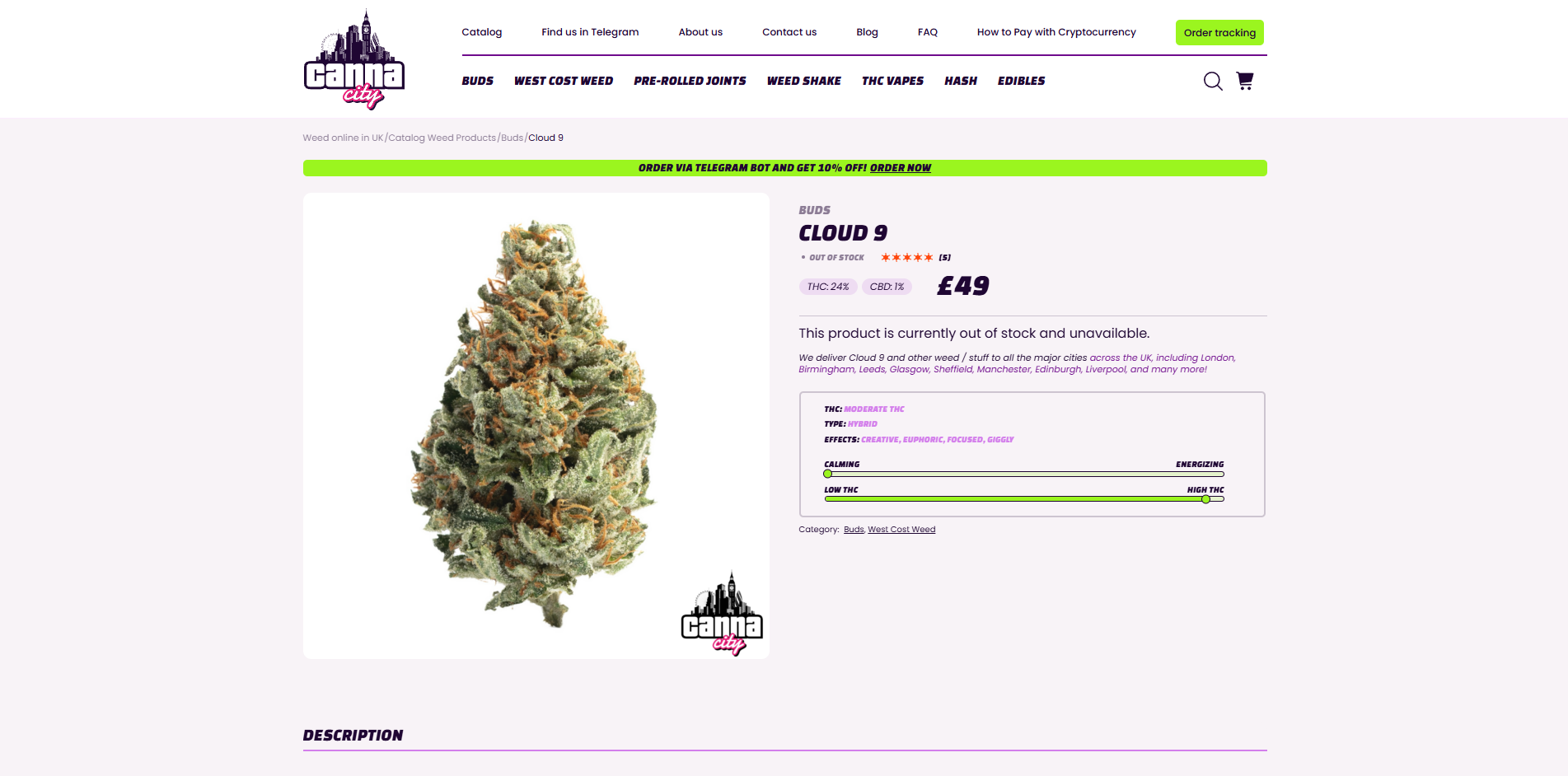 decent thc flowers buy online