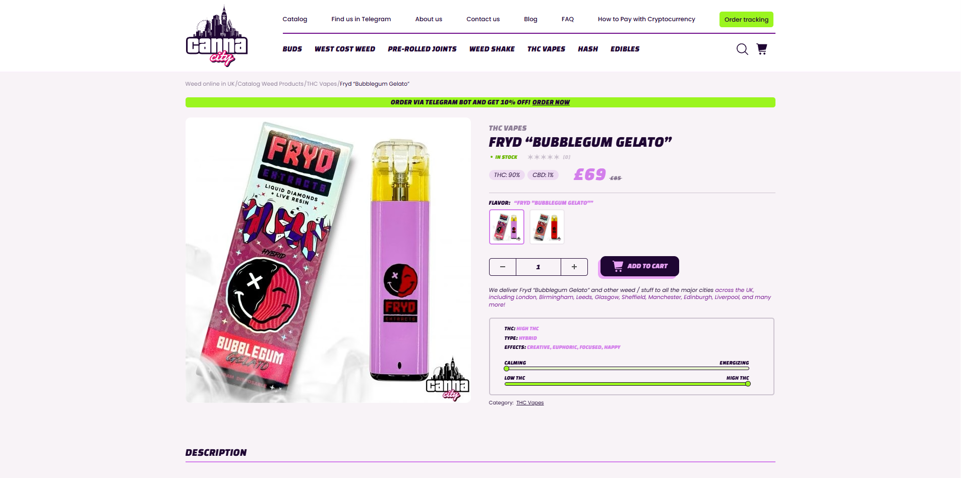 buy online premium vape UK delivery 