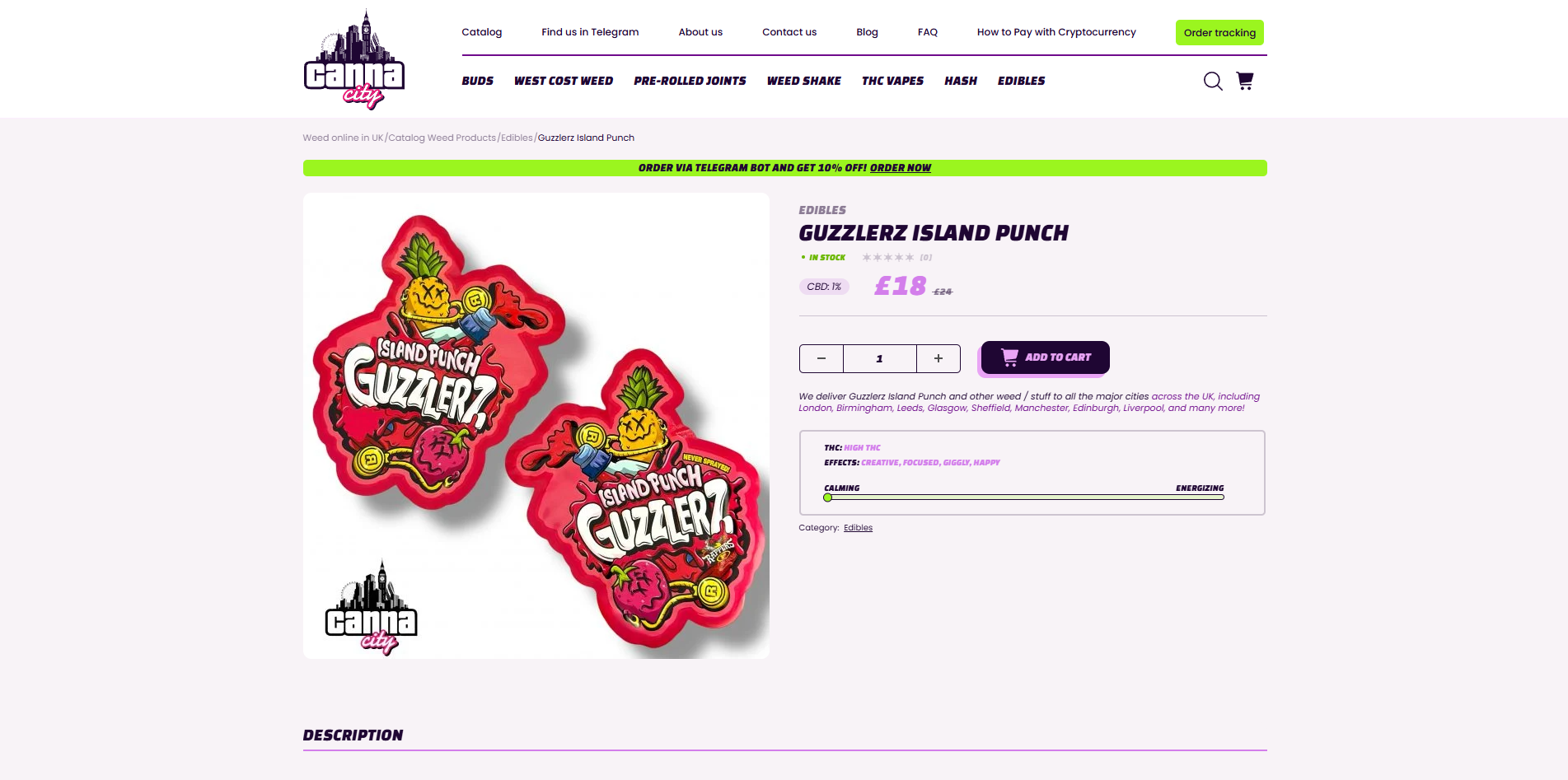 buy cannabis edibles near me UK