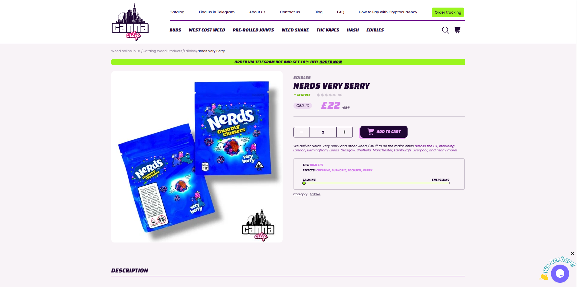 buy online cannabis candy UK