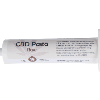 Buy CBD Paste Raw Medihemp 12G