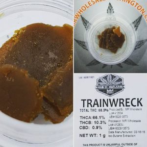 Köp Trainwreck BHO Wax