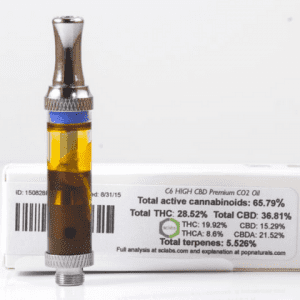 CBD Cannatonic Cannabis Co2 Oil Cartridge