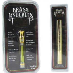 Brass Knuckles THC Vape Oil Cartridges