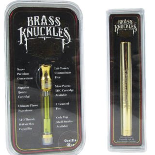 Brass Knuckles THC Vape Oil Cartridges