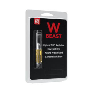 W Beast High THC with Terpenes Vape Cartridge