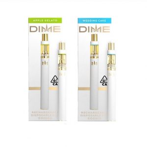 DIME Disposable Vape Pen and Cartridge Set 95% THC