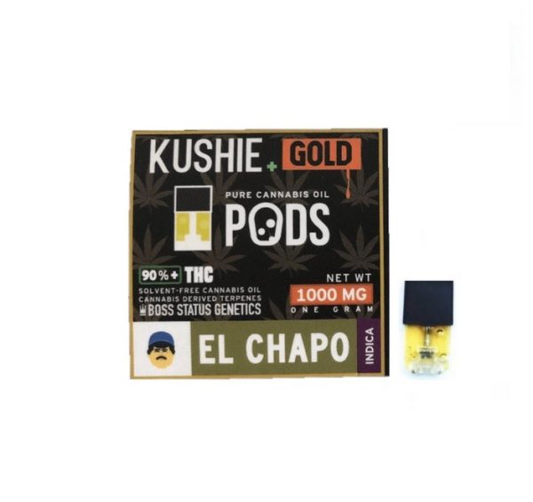 Kushie Gold Super High Potency JUUL Pods