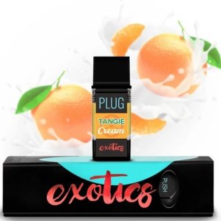 Buy PLUGPlay Exotics Tangie Cream Vape 1G Cartridge