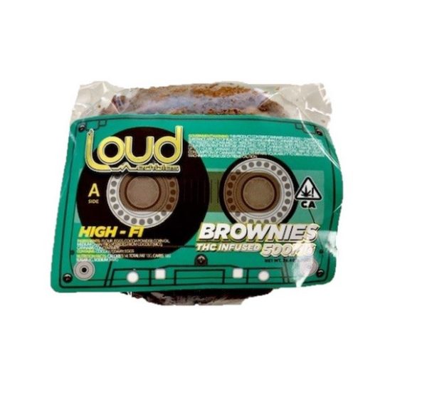 Buy Loud Edibles THC Infused Brownie