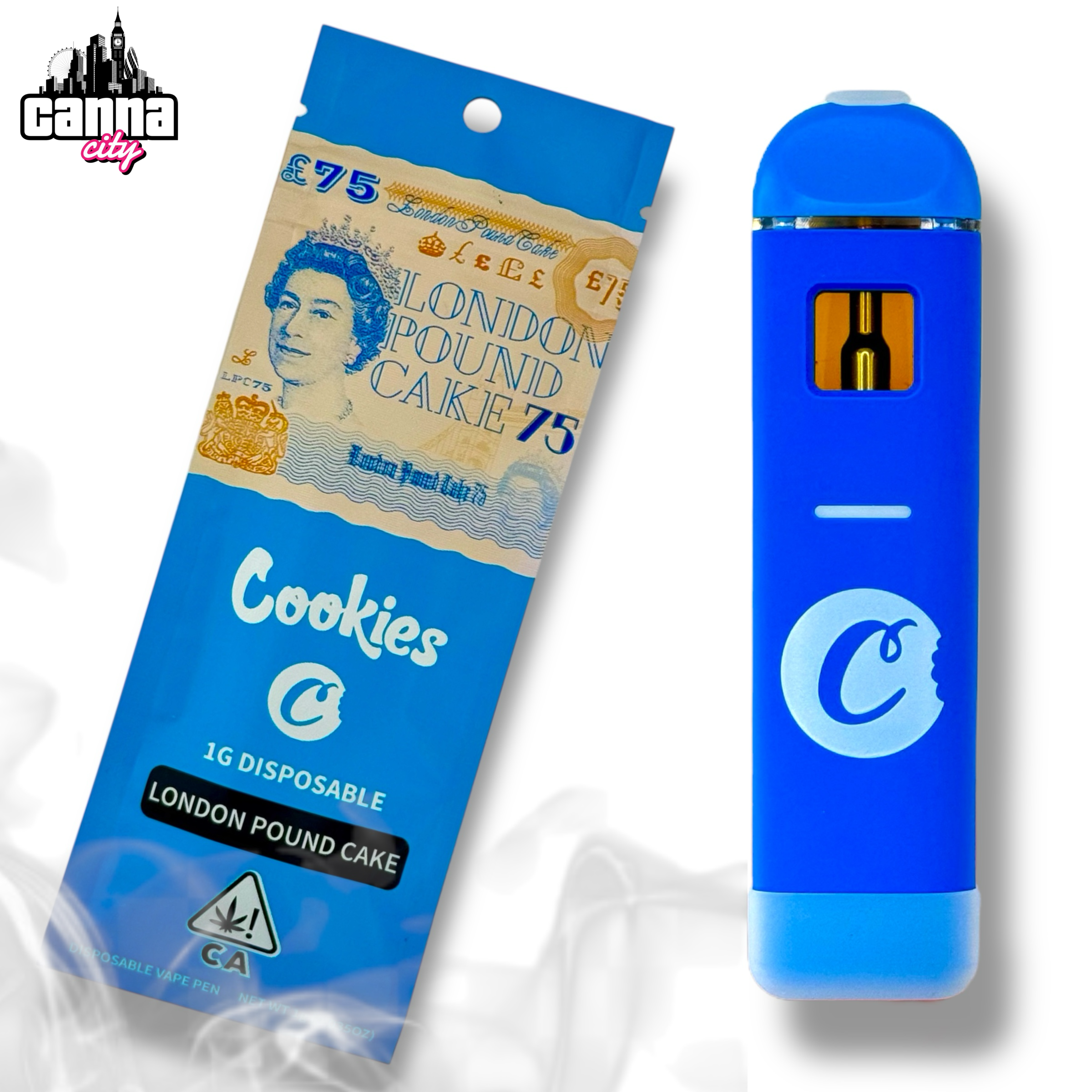 Buy THC Vapes Cookies "London Pound Cake"