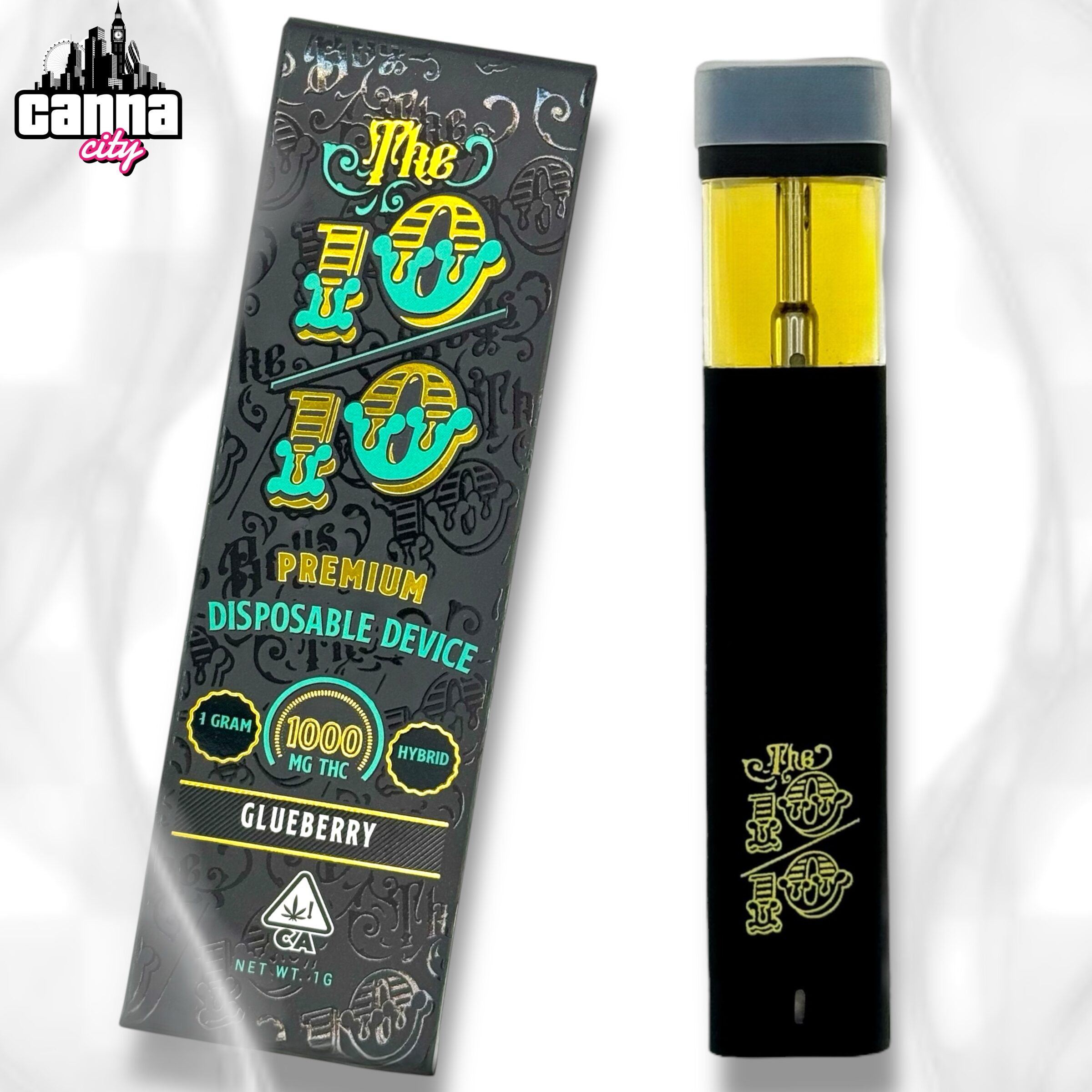Buy THC Vapes The 10/10 Boys "Glueberry"