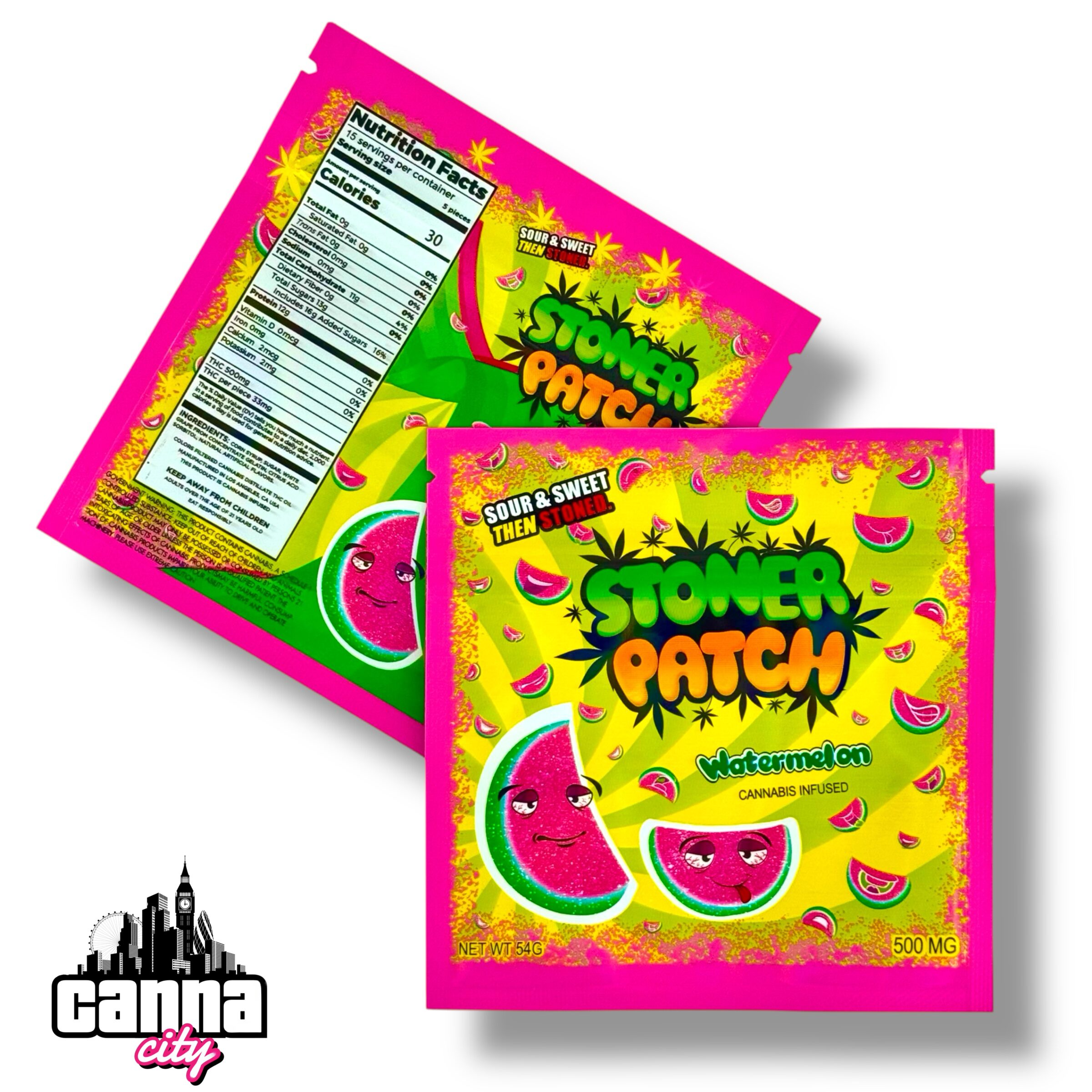 Buy Edibles Stoner Patch Watermelon