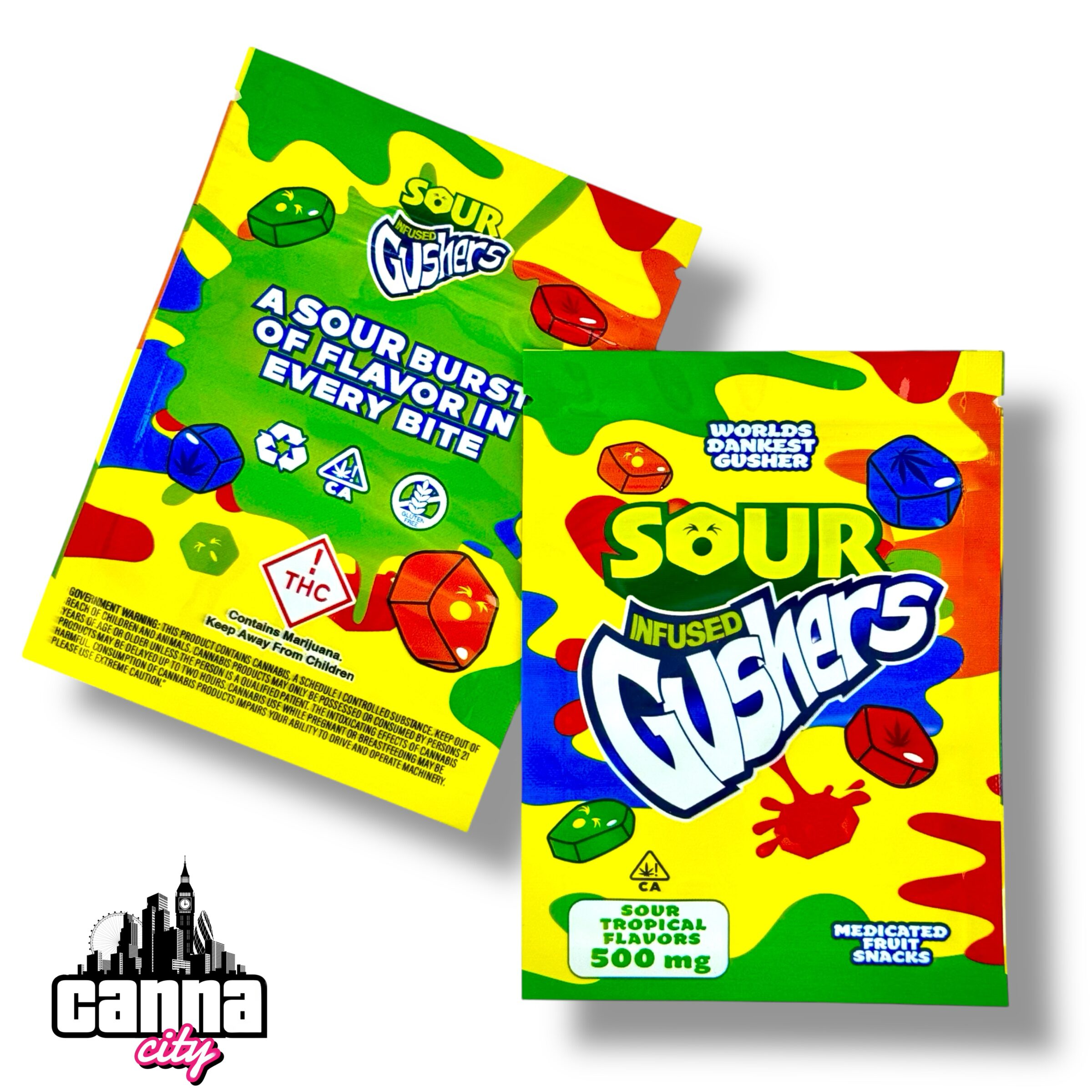 Buy Edibles Gushers Sour