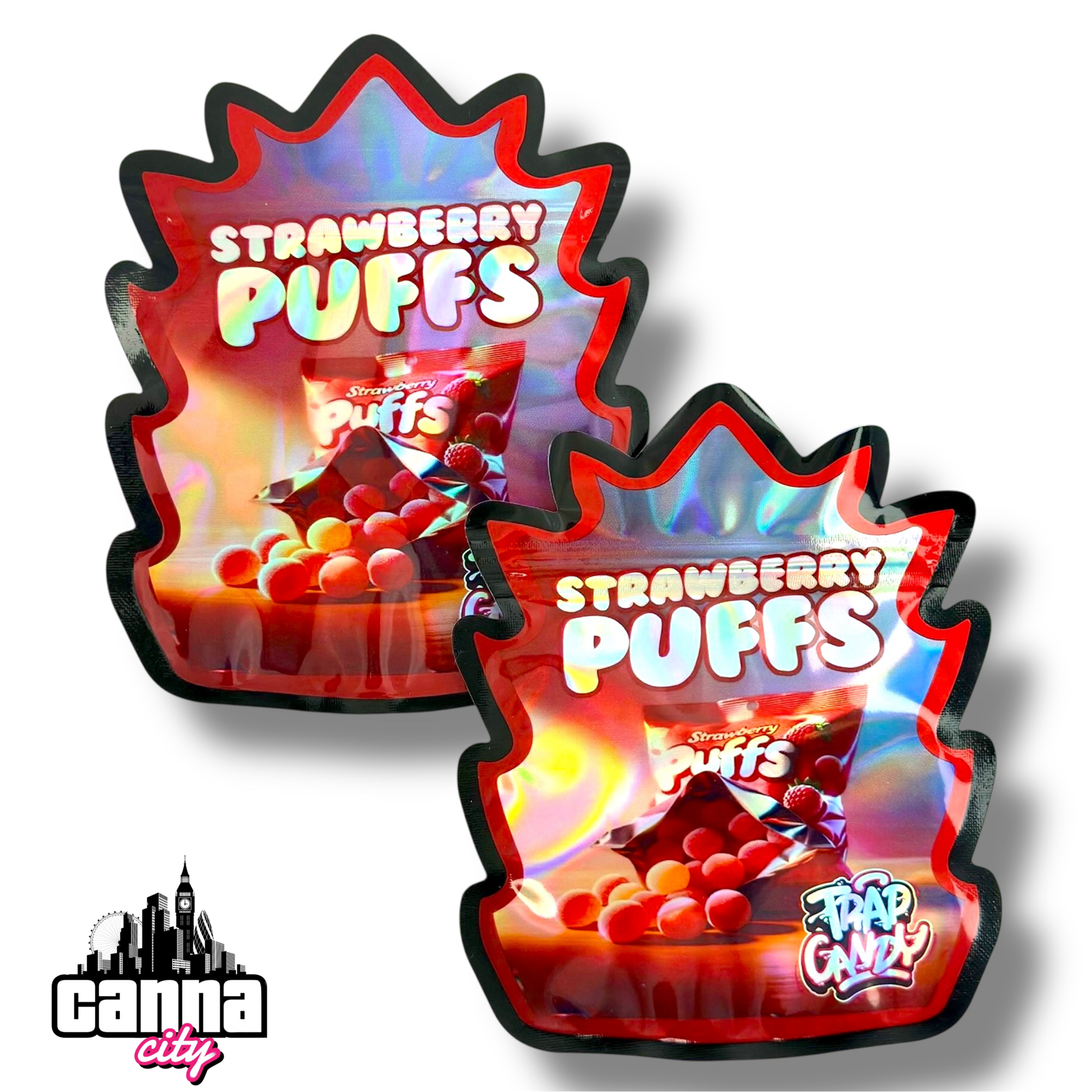 Buy Edibles Strawberry Puffs