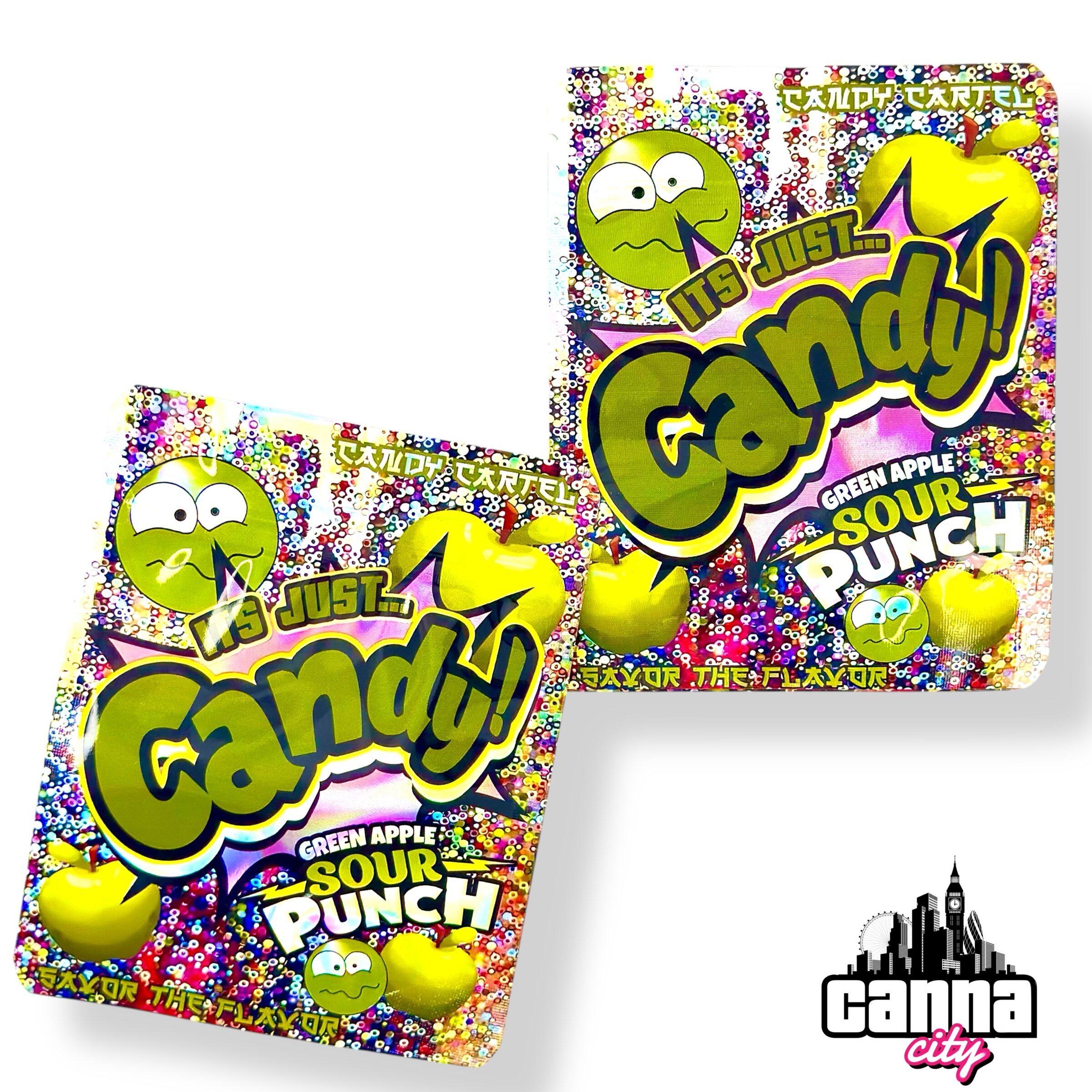 Buy Edibles Candy Cartel Green Apple