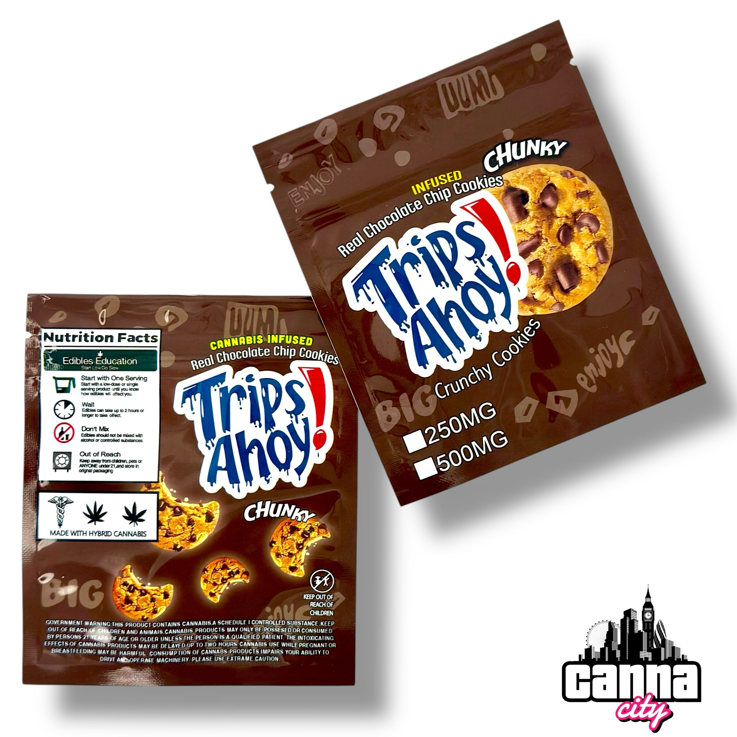 Buy Edibles Trips Ahoy Crunchy Cookies