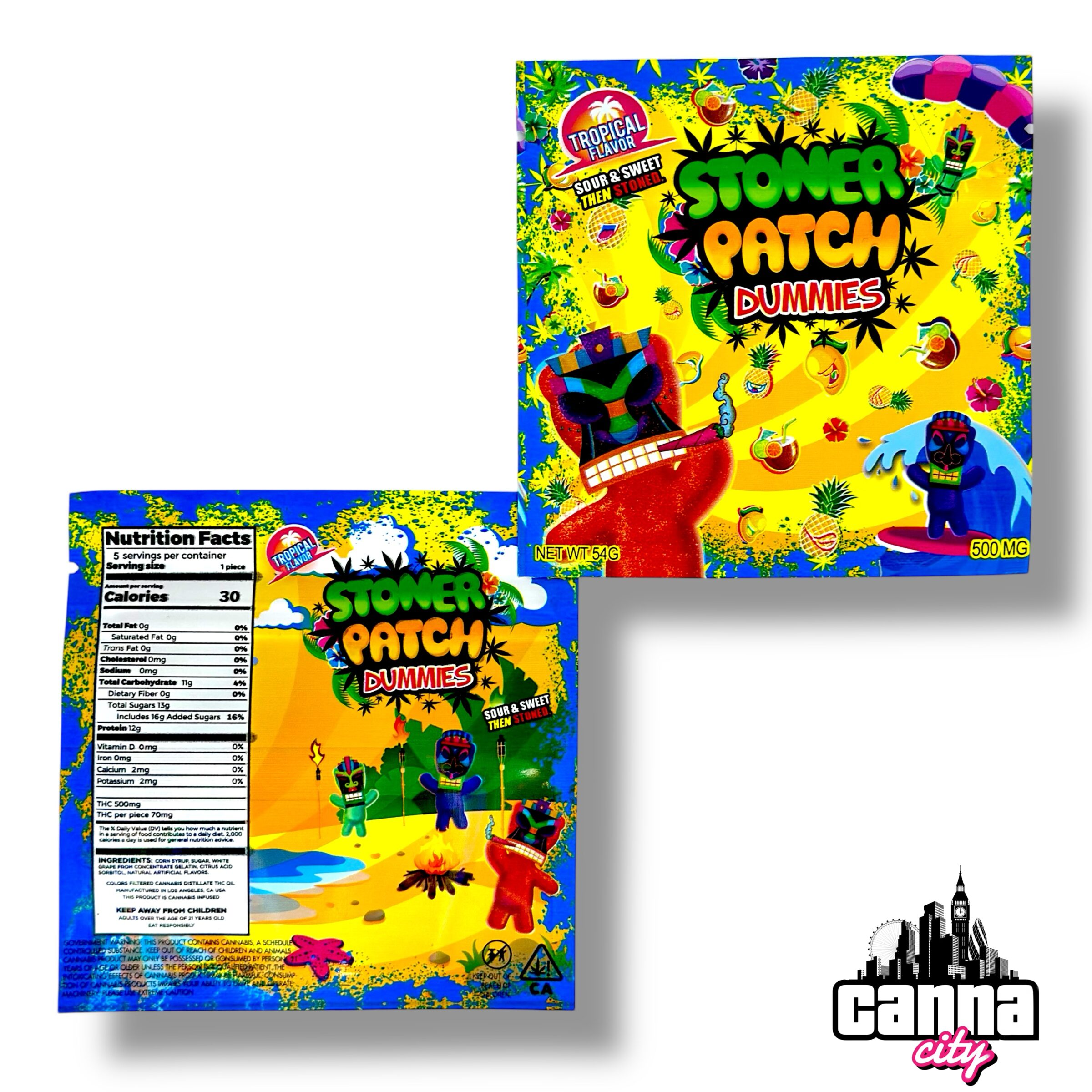 Buy Edibles Stoner Patch Dummies Tropical Flavor