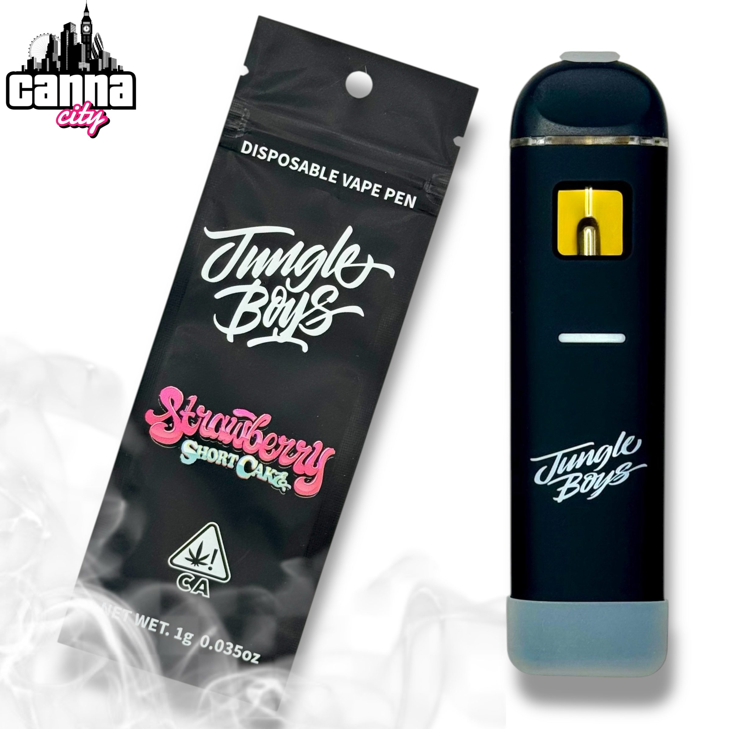 Buy THC Vapes Jungle Boys "Strawberry Short Cake"