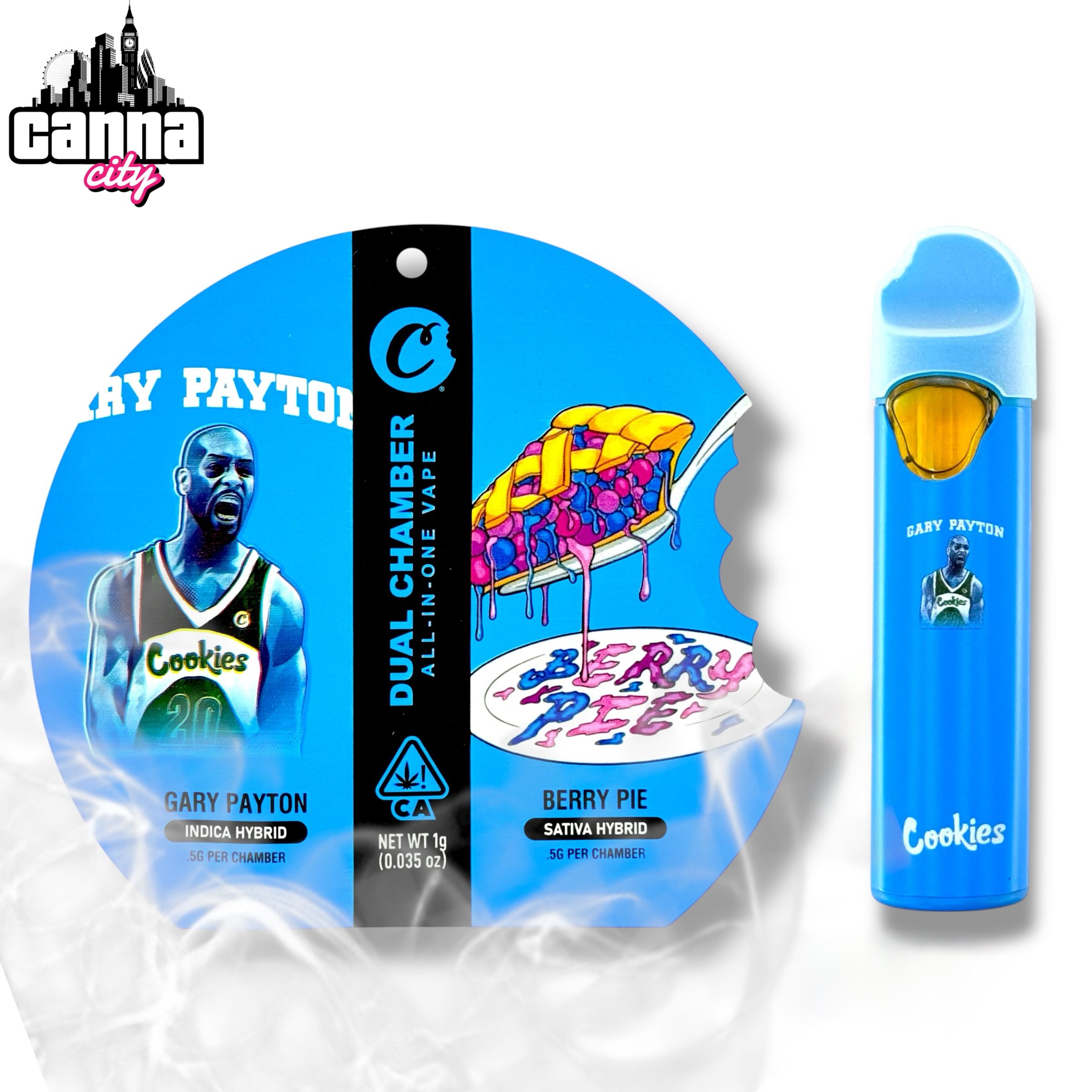 Buy THC Vapes Cookies "Gary Payton x Berry Pie"