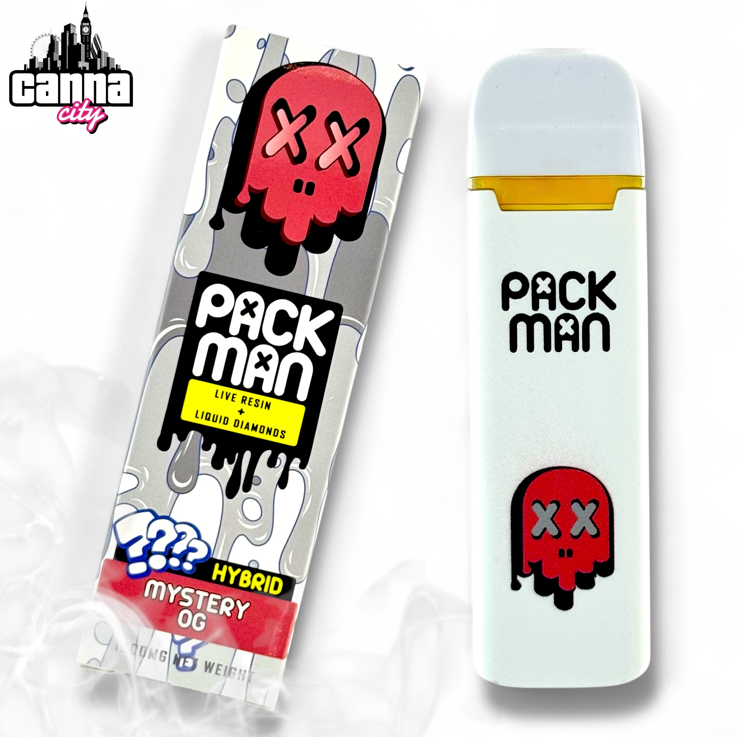 Buy THC Vapes PackMan "Mystery OG"