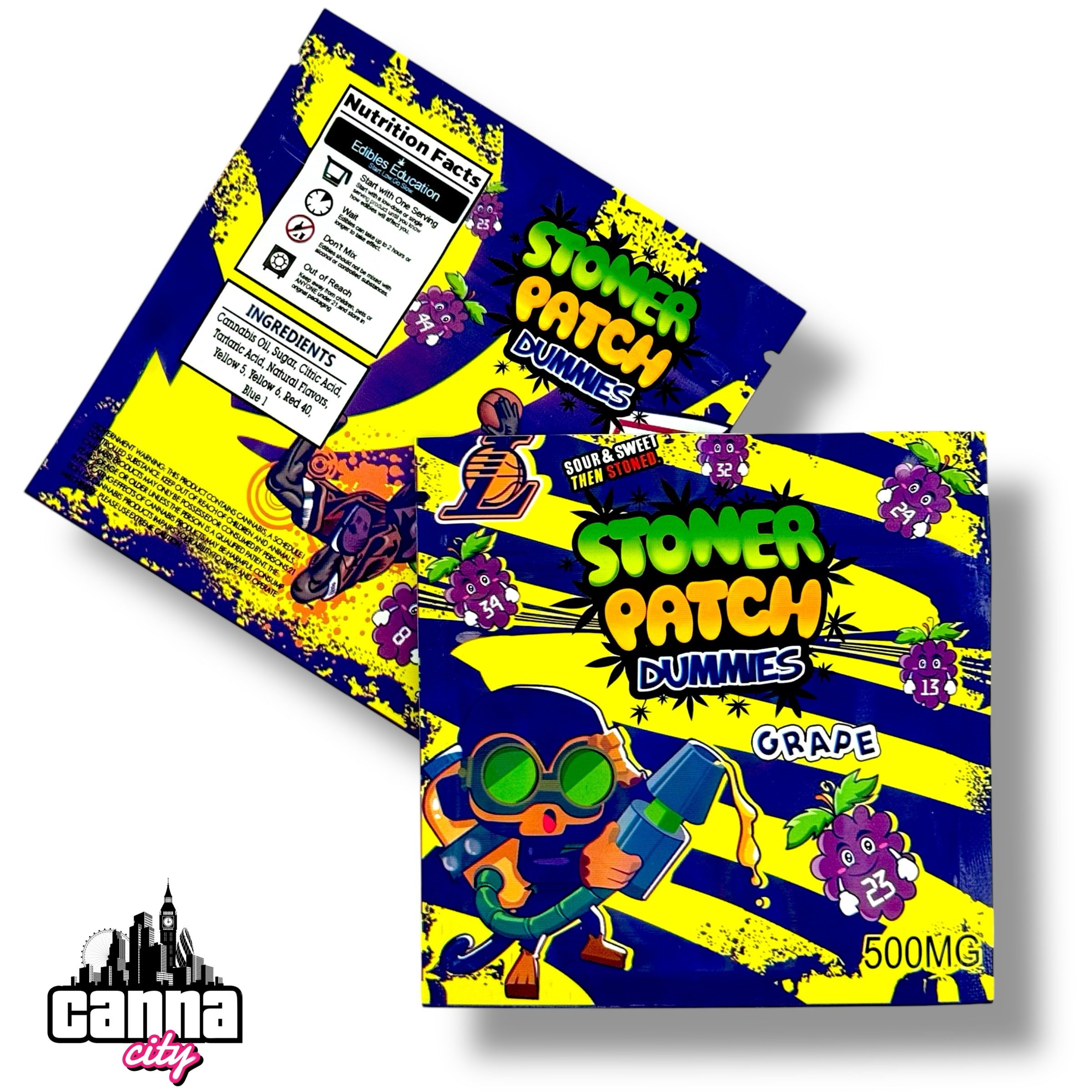 Buy Edibles Stoner Patch Grape