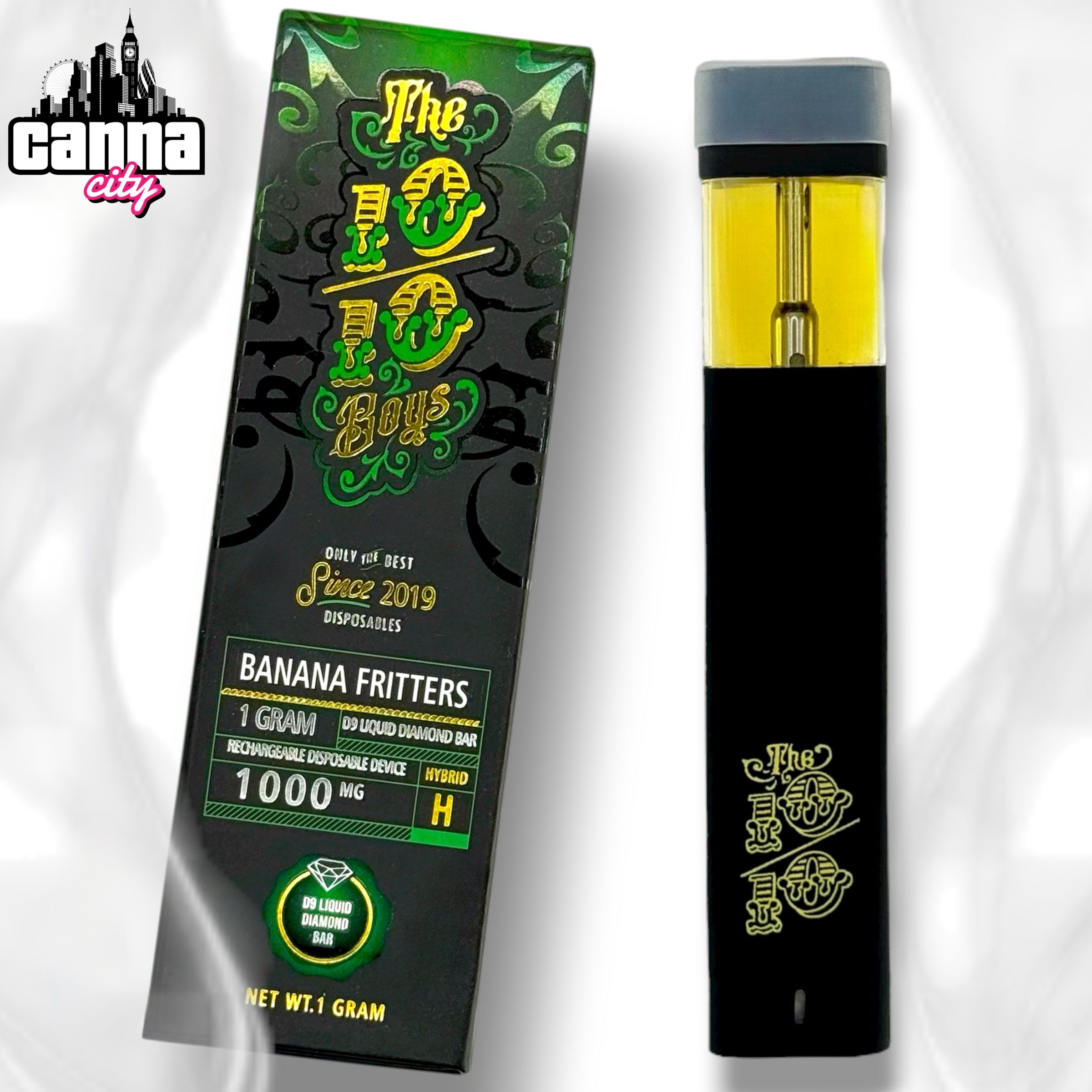 Buy THC Vapes The 10/10 Boys “Banana Fritters”